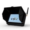 Buy cheap 2.4GHz 8CHS Sun Shield Wireless Mini Monitor Camera 5inch DVR from wholesalers