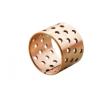 Buy cheap CuSn8 Metallic Perforated Flanged Bronze Bushings FB092 from wholesalers
