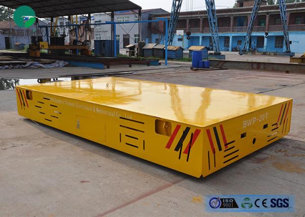 Buy cheap Heavy duty 300mm rubber wheel steel coil industrial trackless transfer cart from wholesalers