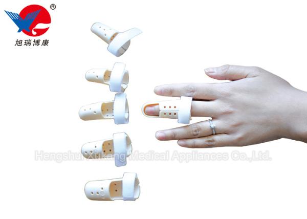 Lightweight Easy Wear Hand Finger Splint , High Durability Soft Middle Finger