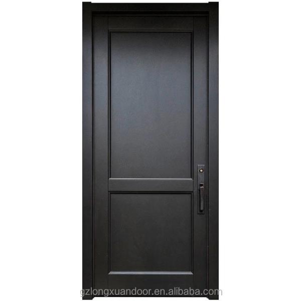 Buy cheap Black Walnut Carving Solid Wood Internal Doors 90cm Width HDF Door from wholesalers