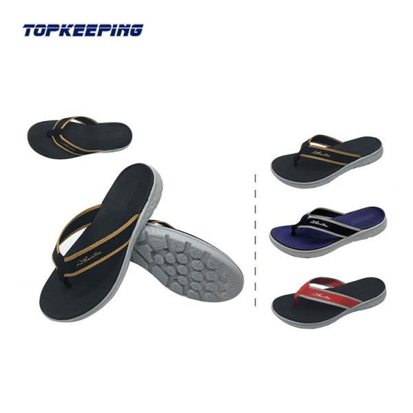Buy cheap Summer Grey Black Mens Sports Slippers Slipper For Male from wholesalers