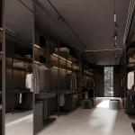High End Closet Customized Wardrobe Cabinet Walk In Wooden Clothes Wardrobe