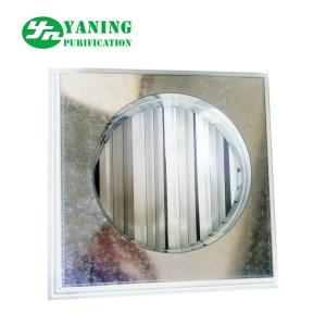 Wholesale Return Air Grilles Clean Room Ventilation Architectural Air Shutter With Pipe Connection from china suppliers