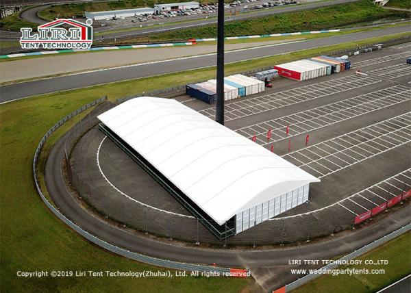Buy cheap Arcum Shape 15x40m Movable Garden Party Marquee / Outdoor Event Canopy from wholesalers