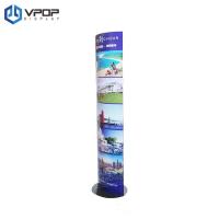Buy cheap Easy Pop Up Cardboard Floor Display Stands 22 * 16 * 60 Inches For Promoting product