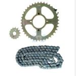 N5322220 Steel Motorcycle 428 Chain And Sprocket Kit For TVS HLX