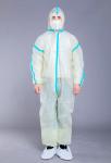 Buy cheap Antistatic Dustproof 37g Hospital Disposable Coveralls from wholesalers