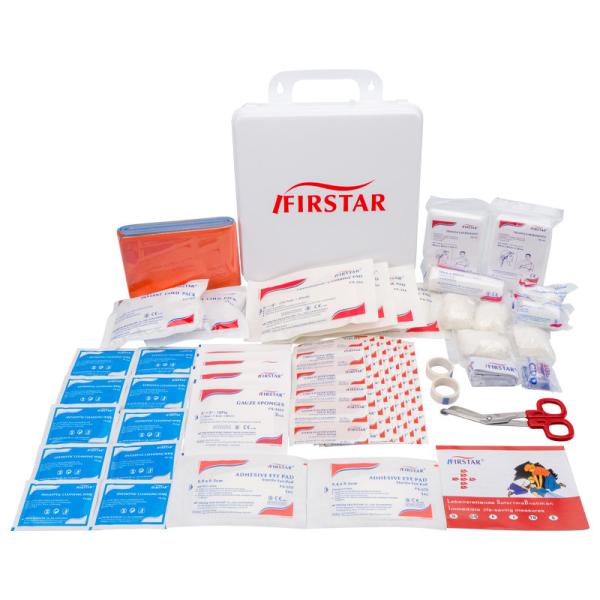 Buy cheap Practical Health Care Workplace First Aid Kit Wall Mounted ISO13485 from wholesalers