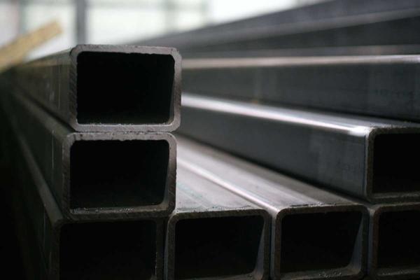 Buy cheap Q235 MS Piping Carbon Steel Rect / Square Pipe 6m Length 50*100mm 2.5mm AISI GB from wholesalers