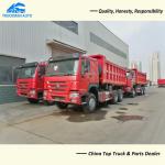 371HP SINOTRUCK Dump Trucks 30 Tons 10 Wheel