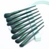 Buy cheap Plating Handle Matte Green High End Makeup Brush Set 16.8cm Total Length from wholesalers