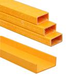 Chemical Resistance Fibreglass Profiles Resin Polyester Fiberglass Extrusion