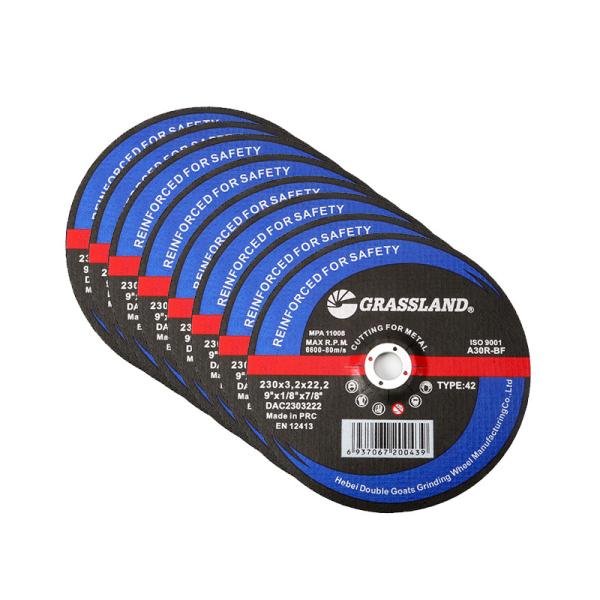 Buy cheap 24 Grit 60 Grit 9"X3mm Standard Carbon Steel Alloy Cutting Disc from wholesalers