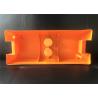 Buy cheap Orange Color Plastic Temporary Fencing Feet , Portable Fence Base Various Design from wholesalers