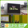 Buy cheap P10 Outdoor Full Color Led Display 1200Hz Refresh Rate 1/4 Scan 10000 Dots / Sqm from wholesalers