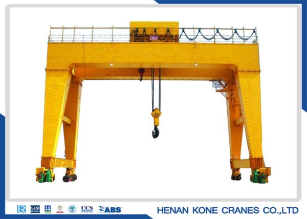 Buy cheap Container Lifting 50T Double Girder Mobile Gantry Crane from wholesalers