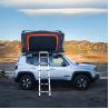 Buy cheap 210*120cm Roof Top Two Bedrooms Aluminium Hard Shell Car Awning Tent from wholesalers