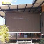 Large Outdoor Window Sunshade Windproof Shades Blinds Shutters Awnings