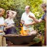 Buy cheap Outdoor Rust Charcoal Corten Steel BBQ Grill Heavy Duty from wholesalers
