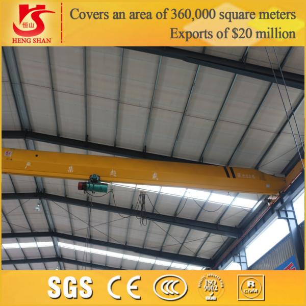 Quality Mid-dury Working Grade Electric Single Girder Crane for sale