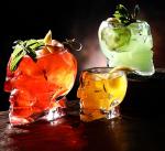 Wine Cocktail Skull Shaped Glass Cup Crystal Creative 80ml 150ml 350ml