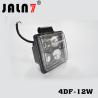 Buy cheap Led Work Light JALN7 12W 4D Lens Car Driving Lights Fog Light Off Road Lamp Car Boat Truck SUV JEEP ATV Led Light from wholesalers