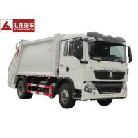 Buy cheap Heavy Duty Garbage Compactor Good Sealing Truck Easy Dumping Big Size product