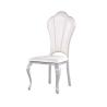 Buy cheap Durable 0.12m3 Leather Restaurant Chair 52x51x110cm Stainless Steel Dining Chairs from wholesalers