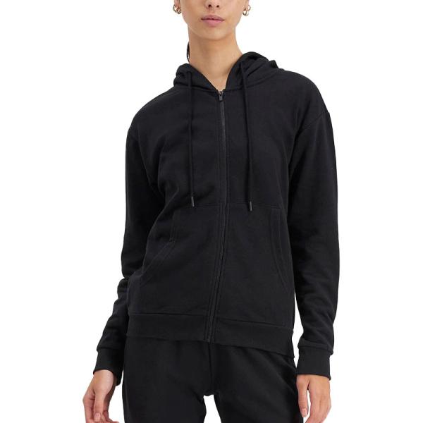 Buy cheap Customized Ladies Gym Fitness Clothing Workout Polyester Sports Women'S Zipper Jacket Hoodies from wholesalers