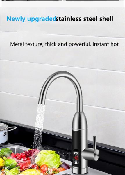 Buy cheap 304 SS Element Instant Hot Water Faucet Electric Bathroom Tap 50HZ Ipx4 from wholesalers