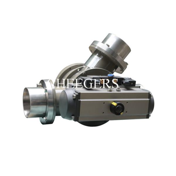 Buy cheap Pipe Fitting 4 Inches Plug Diverter Valve Starch Conveying from wholesalers