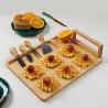Buy cheap Dishwasher Safe Cheese Bamboo Cutting Board Serving Tray from wholesalers