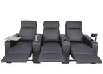 PU Leather Modern Recliner Chair Single Movie Lounge Sofa