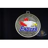 Buy cheap Eagle'S Head Design Metal Awards Medals And Ribbons Sandblasted Effect,Zinc alloy Medals from wholesalers