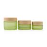 Buy cheap 50g White 18mm Glass Cosmetic Bottles 20ml 18/400 Face Cream Jars from wholesalers