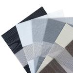 Double Window Room Zebra Blackout Roller Sun Shades Electric Zebra Blinds Fabric