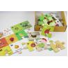 Buy cheap CMYK Print Cardboard Paper Jigsaw Puzzle Eviromental Friendly from wholesalers