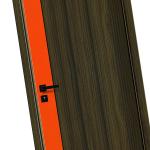 SGS Soundproof Swinging Solid Wood Interior Door For Home