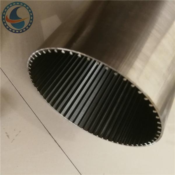 Buy cheap Filtration 1mm Slot Johnson Vee Wire Screen Stainless Steel 304 / 316 from wholesalers