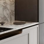 Australia Style Kitchen Cabinet Plastic Cover Solid Wood Flooring Melamine