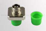 Simplex Fiber Optic Adapter Green -40℃ to 85℃ Operating Temperature