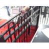 Buy cheap Customized Black Zinc Steel Metal Garrison Fence Panels Maintenance Free from wholesalers