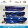 Buy cheap High quality dye-sublimated full color woven lanyard w/swivel crocodile clip/claw clip/cellphone loop from wholesalers
