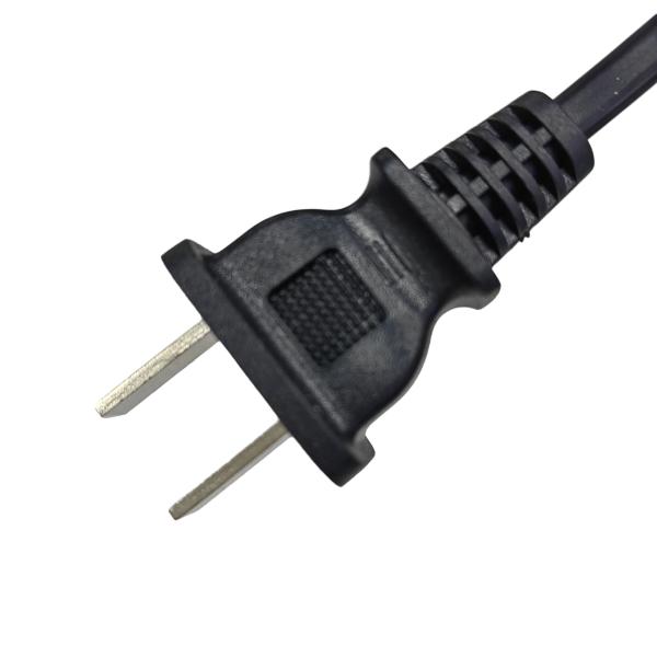 Buy cheap RoHS AC Chinese Power Cable , 10A 250V PVC Insulation 2 Prong Power Cable from wholesalers