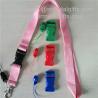 Buy cheap Dye coloured neck ribbon strap lanyard with dye colored plastic release buckle, from wholesalers
