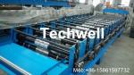 Galvanized Coil Tile Roll Forming Machine For Metal Roof Tile , Steel Roofing