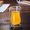 Buy cheap Heat Resistant 120ml Mouth Blown Double Wall Glass Cup from wholesalers