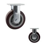 Industrial Cart 150mm Fixed Type Heavy Duty Ball Bearing Wheels
