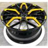 Buy cheap Custom special milling colour gloden blue Forged Wheels from wholesalers